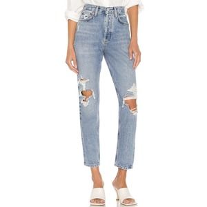 Agolde Fen High Rise Relaxed Taper in Wander Size 32 New
